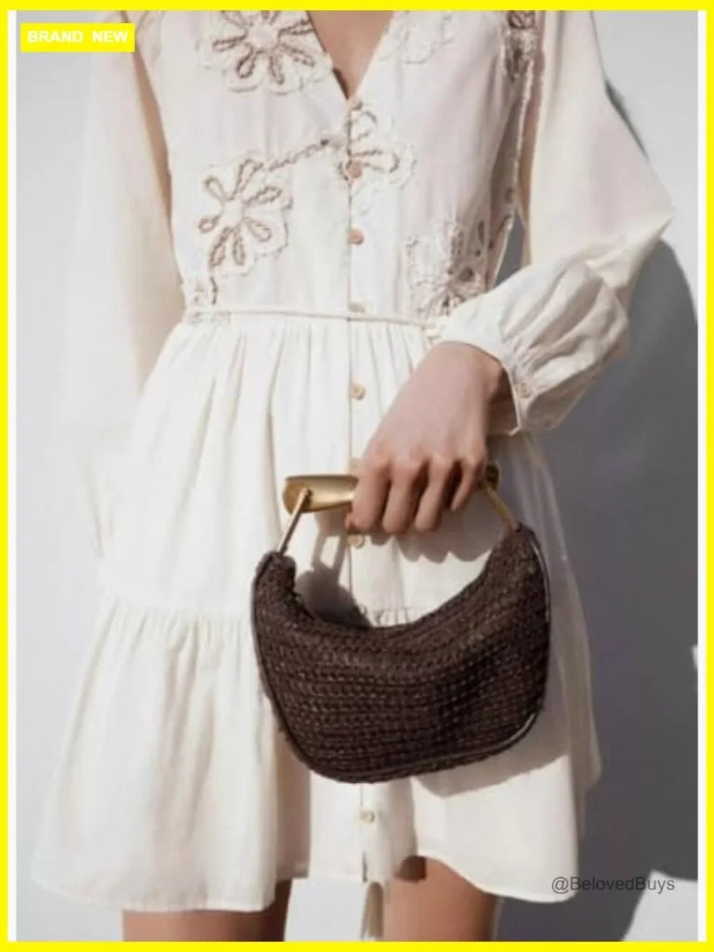 Straw Beach Bag Women Macrame Shoulder Hobo Tote Handbag Travel Summer